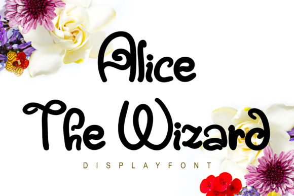 Alice the Wizard Font for Editorial Design