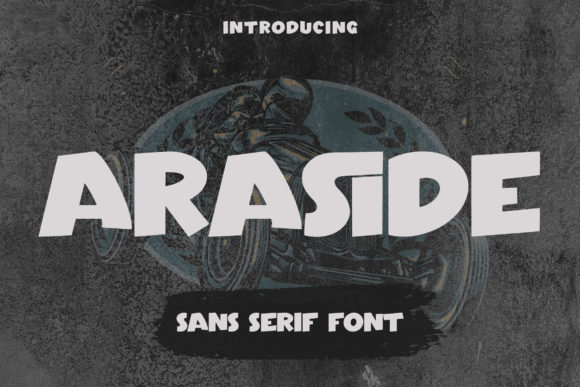 Araside Font Review: A Bold Display Typeface for Creative Branding