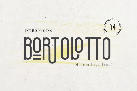 Bortolotto Font for Modern Branding and Display Design