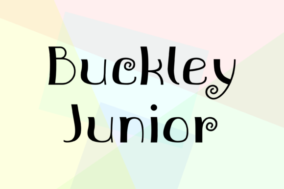 Buckley Junior Font for Polished Branding and Creative Projects