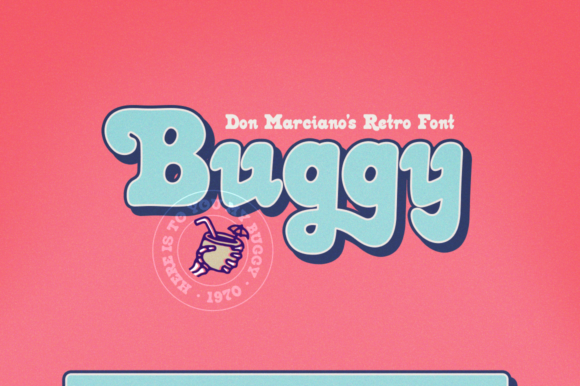 Buggy Font for Business Branding and Display Design