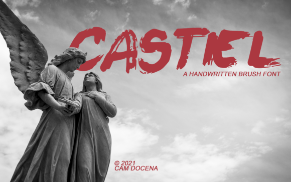 Castiel Font: Bold Typography for Editorial Design