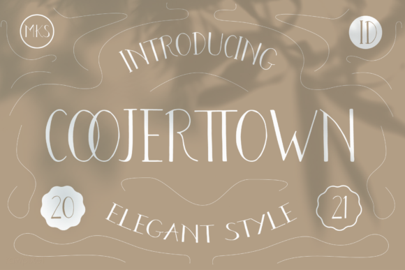 Coojertown Font for a Polished and Luxurious Brand Look