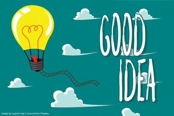 Good Idea Font: A Versatile Display Typeface for Creative Publishing