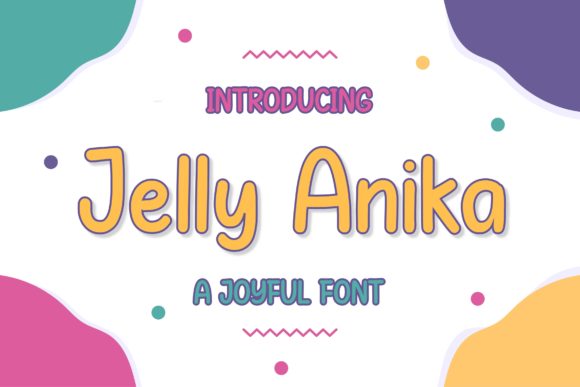 Jelly Anika Font Review: A Playful Display Typeface for Creative Projects