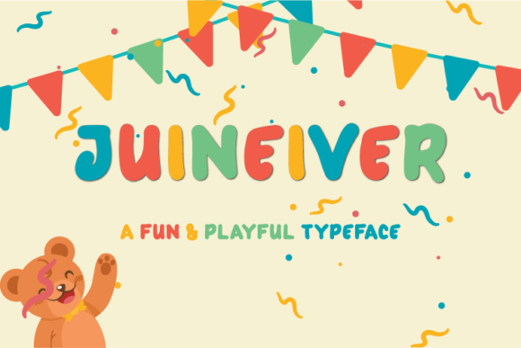 Juineiver Display Font for Digital Designers