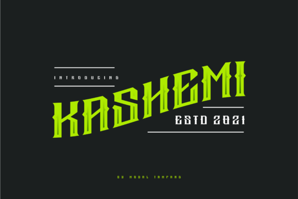 Kashemi Display Font for Polished Branding