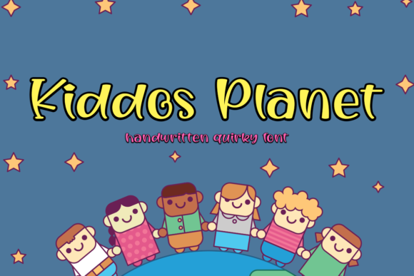 Kiddos Planet Font for Vibrant Campaign Design