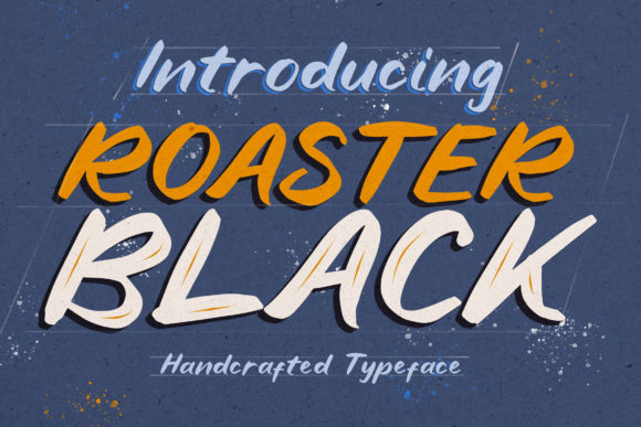 Roaster Black: A Display Font for Bold Digital Branding