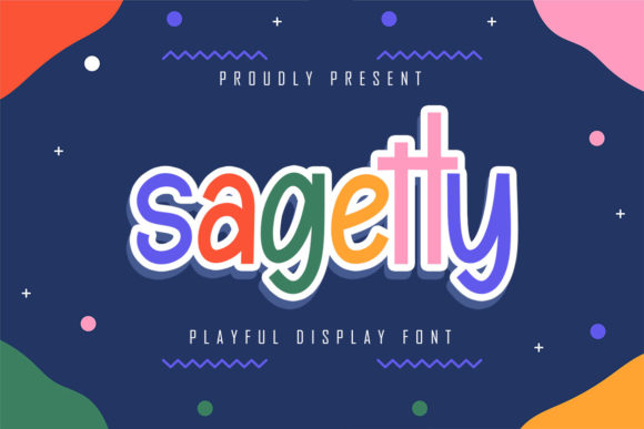 Sagetty: A Playful Display Font for Creative Branding