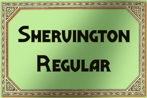 Shervington Font: A Display Typeface That Elevates Campaign Design