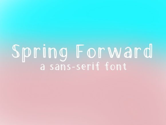 Spring Forward Font: A Fresh Boost for Your Brand Typography