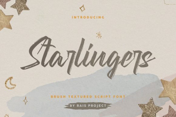 Starlingers Display Font for Strong Web Typography