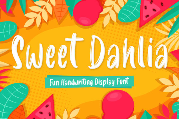 Sweet Dahlia Font for Creative Branding and Business Design