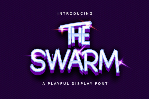 The Swarm Display Font for Bold Branding and Engaging Visuals
