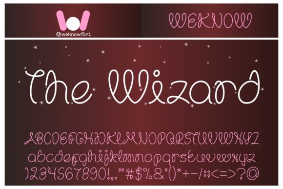The Wizard Font: A Modern Display Type for Creative Projects