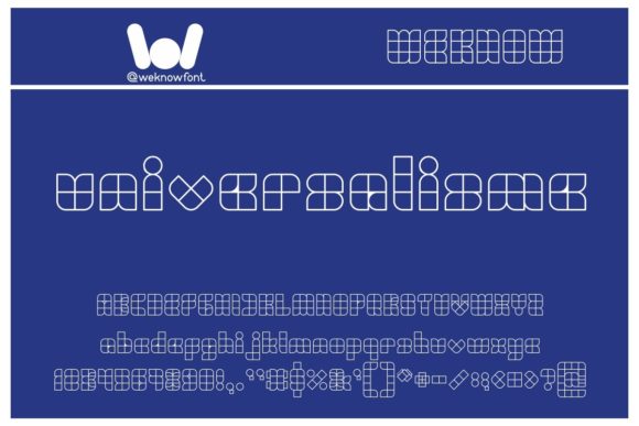 Universalisme Font: A Cool Display Typeface for Web Designers